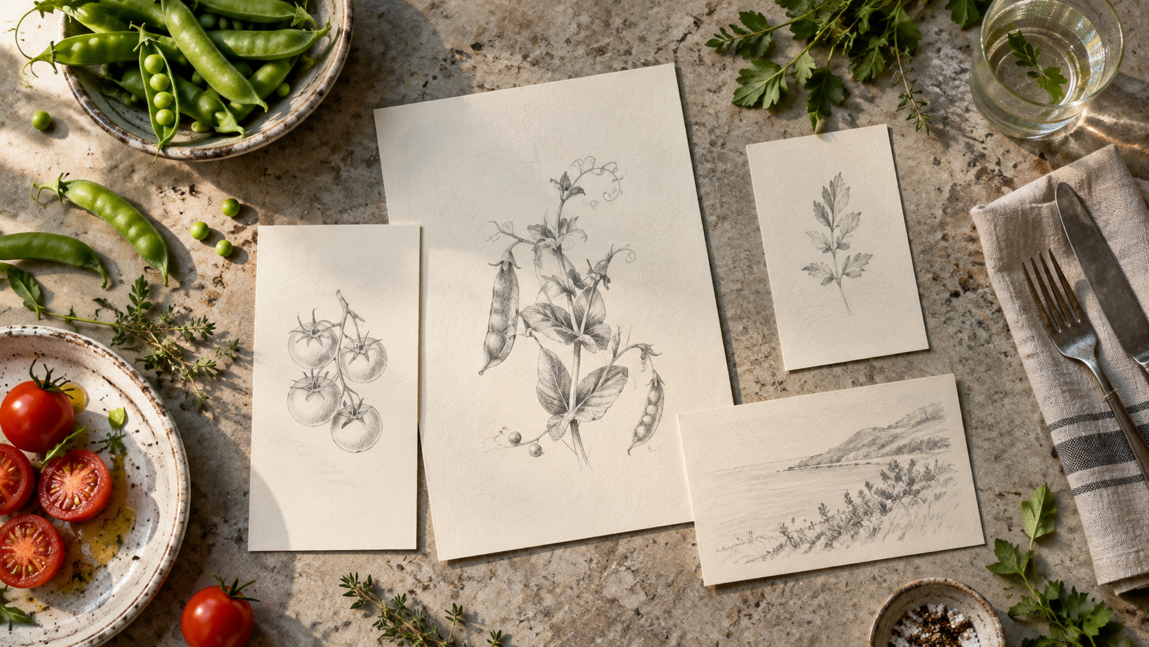 Shore Table: A Brand Language Grown from Seasonal Menus